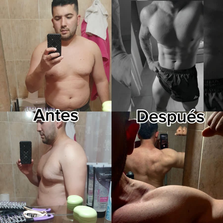 Antes y después de Andrés